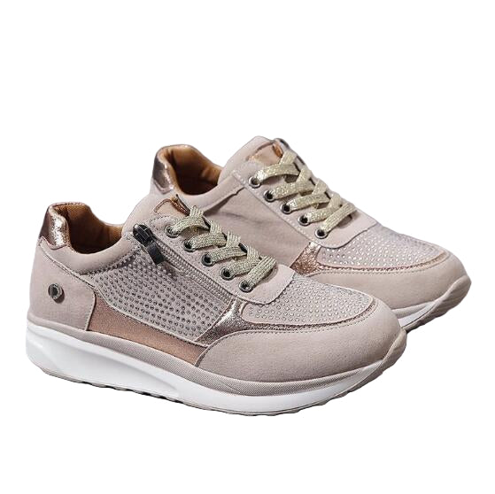 Orthopedische Comfortschoenen Dames | Ergonomische Steun | Ademend Textiel & PU-leer