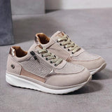 Livia – Ritssluiting Sneakers met Comfort Inlegzool
