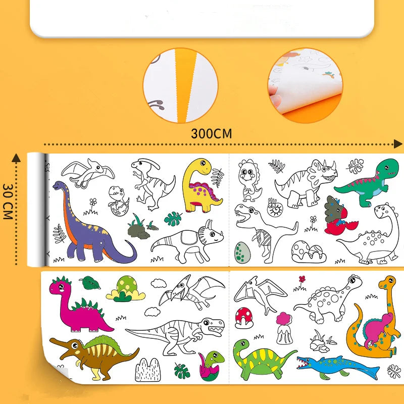 ColorRoll™ Creatief en leerzaam gereedschap voor kinderen