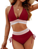 Margaretha™ Bikinisets met Hoge Taille en Buikje