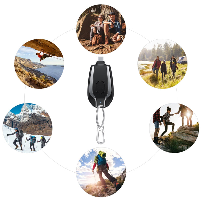 MiniLader™ Sleutelvormige Powerbank | 1500mAh Draagbare Oplader | Waterdicht, Schokbestendig & Compact Ontwerp | iPhone & Android Compatibel