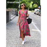 GraceFlow™ Elegant en comfortabel jurk