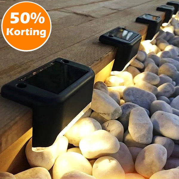 SolarPath™ buitenlampen op zonne-energie (4 stuks) | 50% Korting!