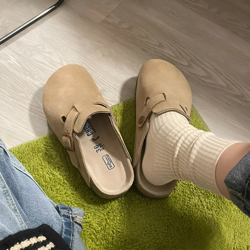 Damespantoffels met orthopedische ondersteuning - Stijl & Comfort
