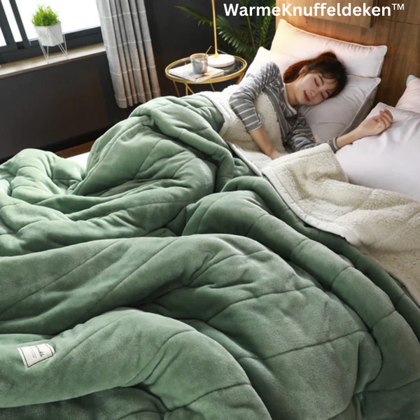 WarmeKnuffeldeken™ Knusse Winterdeken voor Optimaal Comfort - Laatste Dag van Kortingen