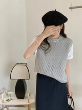 Dames Gebreide Trui | Mouwloos | Ademend & Tijdloos Ontwerp