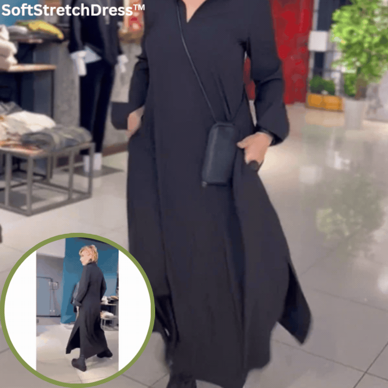 SoftStretchDress™ - Zacht en Comfortabel Rekbaar Jurk