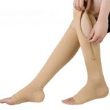 ZipSupport™ Compressiekousen Met Ritssluiting Voor Ultiem Comfort