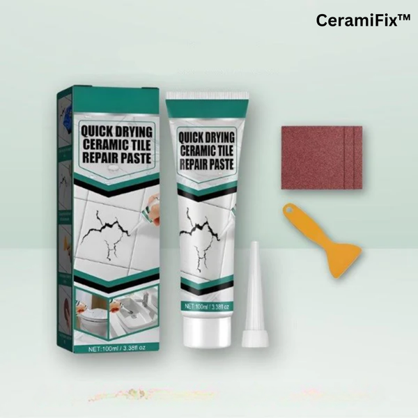 CeramiFix™ Sneldrogende Keramiek Reparatiepasta Voor Naadloze Herstel Tijdelijke Aanbieding