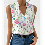 BellaSoft™ – Zacht zomertop voor dames met V-hals