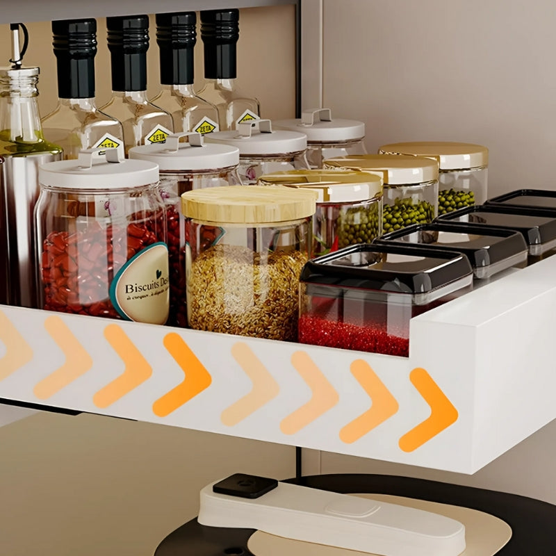 RekMaat Kast Organizer met Uittrekbare Lade | Verstelbaar Rek | Gereedschaploze Montage | Koolstofstaal