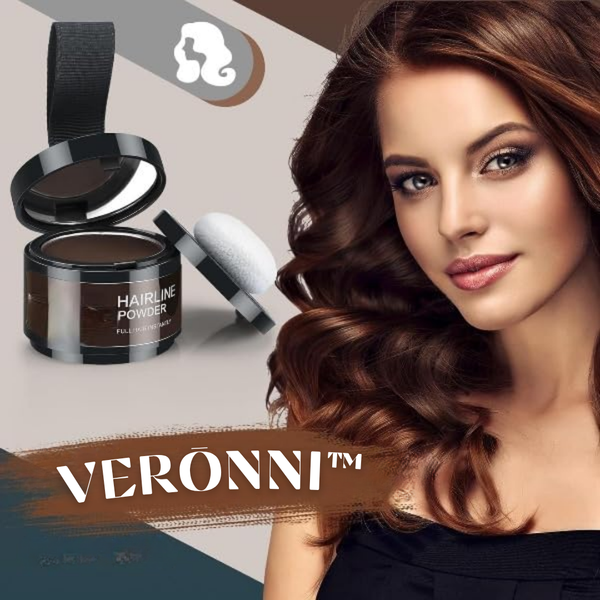 Haarpoeder voor Dekkende Haarlijn & Wenkbrauwen | Waterproof & Langhoudend | Compact Reisset 4 g