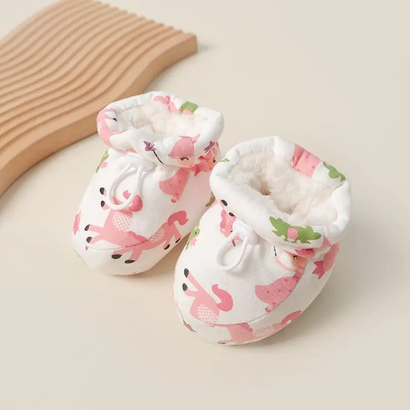 Baby Stiefel | Warm gefüttert | Mit Kordelzug & Rutschfester Sohle