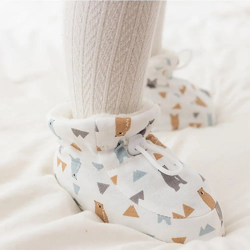 Baby Stiefel | Warm gefüttert | Mit Kordelzug & Rutschfester Sohle