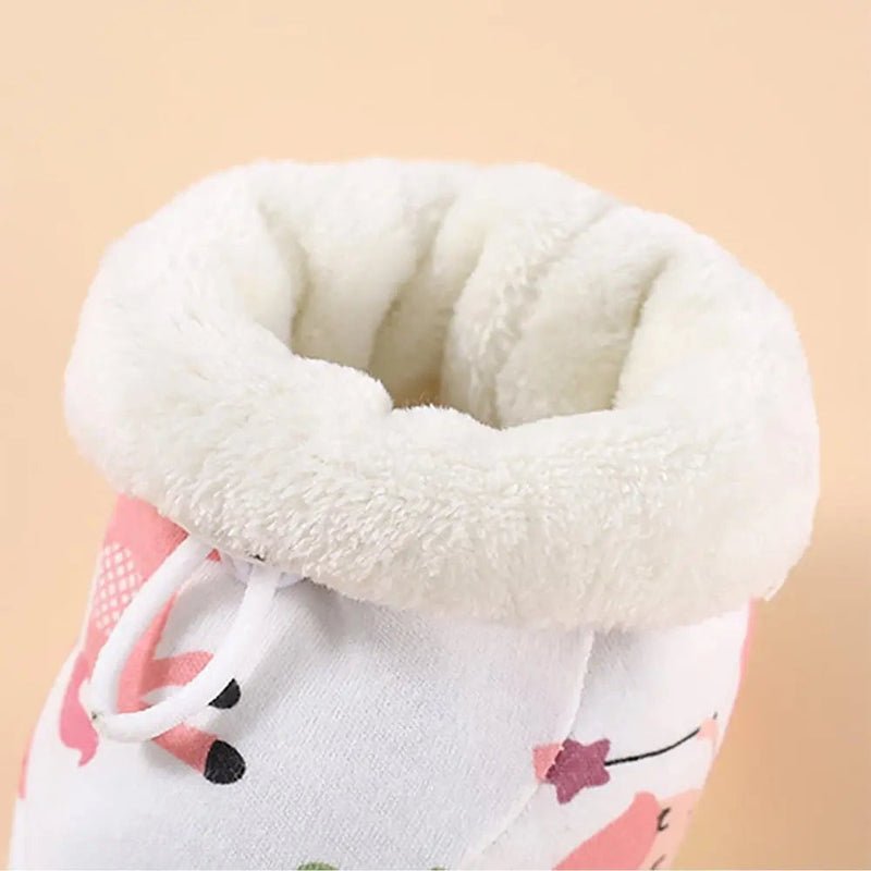 Baby Stiefel | Warm gefüttert | Mit Kordelzug & Rutschfester Sohle
