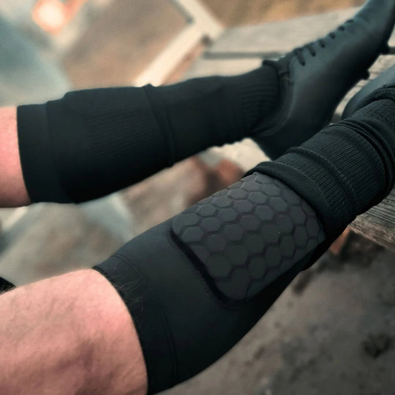 KrachtSok Sportsokken | Lichtgewicht Schokbescherming | Comfortabel & Ademend | Duurzaam Weefsel