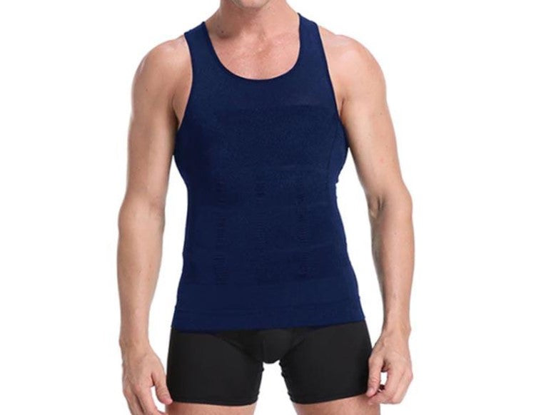 Heren Compressie Onderhemd | Slim Fit | Rugondersteuning & Houdingscorrectie