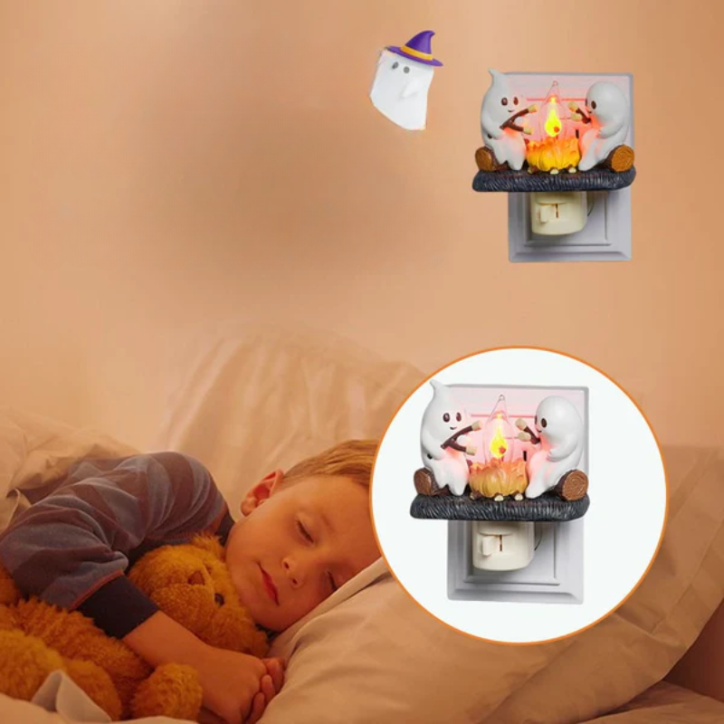 Spookgloed™ Spookachtige vuurvliegende nachtlamp voor een magische sfeer