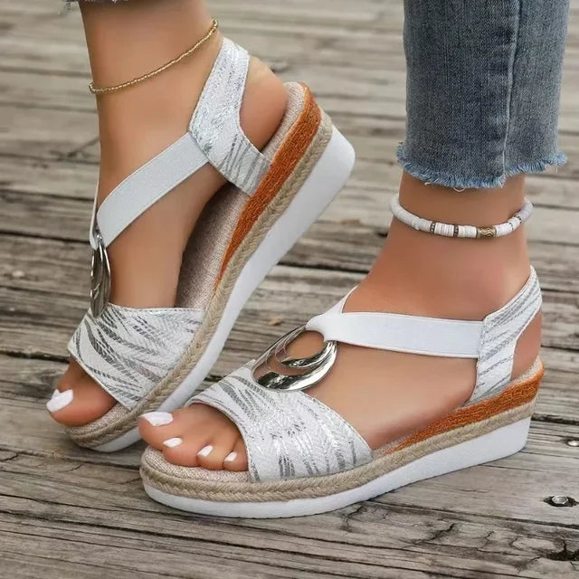 Veronica™ - Sleehak Sandalen