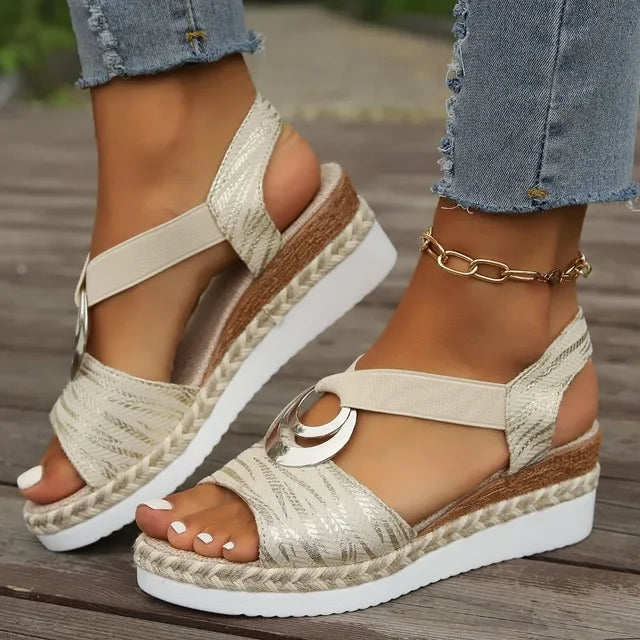 Veronica™ - Sleehak Sandalen