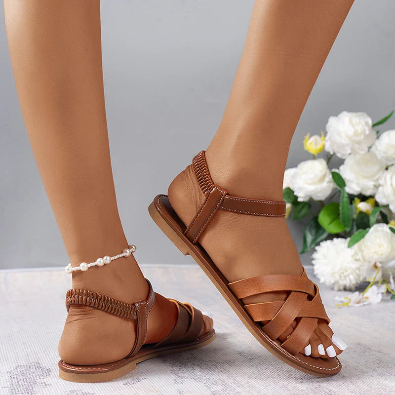 Leah | Sandalen met Rubberen Zool