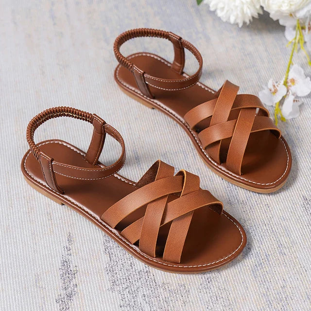 Leah | Sandalen met Rubberen Zool