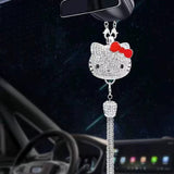 Auto-logo parfumhanger | Kristal & zinklegering | Sprankelende decoratie & cadeau-idee