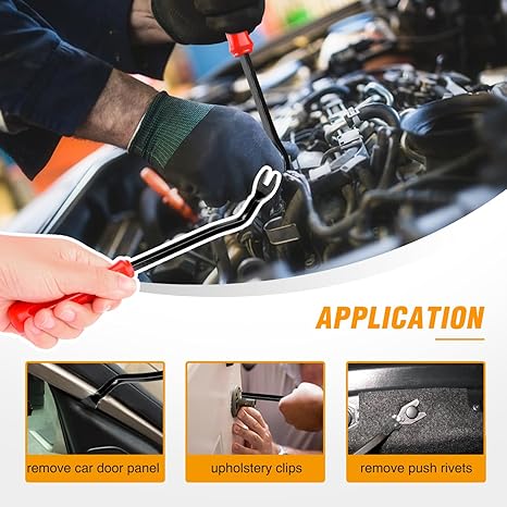 Auto Retainer Clips Set | 725-delig met Verwijdertool | Universele Pasvorm | PP Kunststof