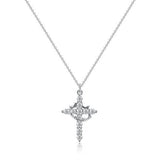 Ketting met Kroon en Kruis | Symbool van Geloof & Zelfvertrouwen | Heren & Dames