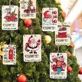 Kerst Geldhouder | Houten Decoratie | Handgemaakt Cadeau Idee