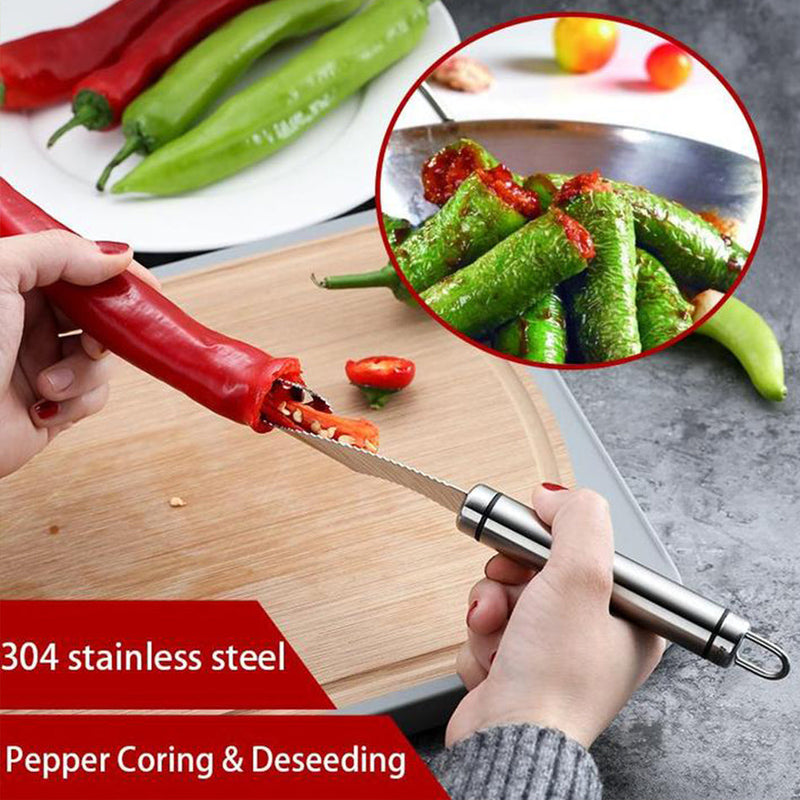 3+2 Gratis PitVerwijderaar™ Makkelijk Schoonmaken Peper