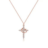 Ketting met Kroon en Kruis | Symbool van Geloof & Zelfvertrouwen | Heren & Dames