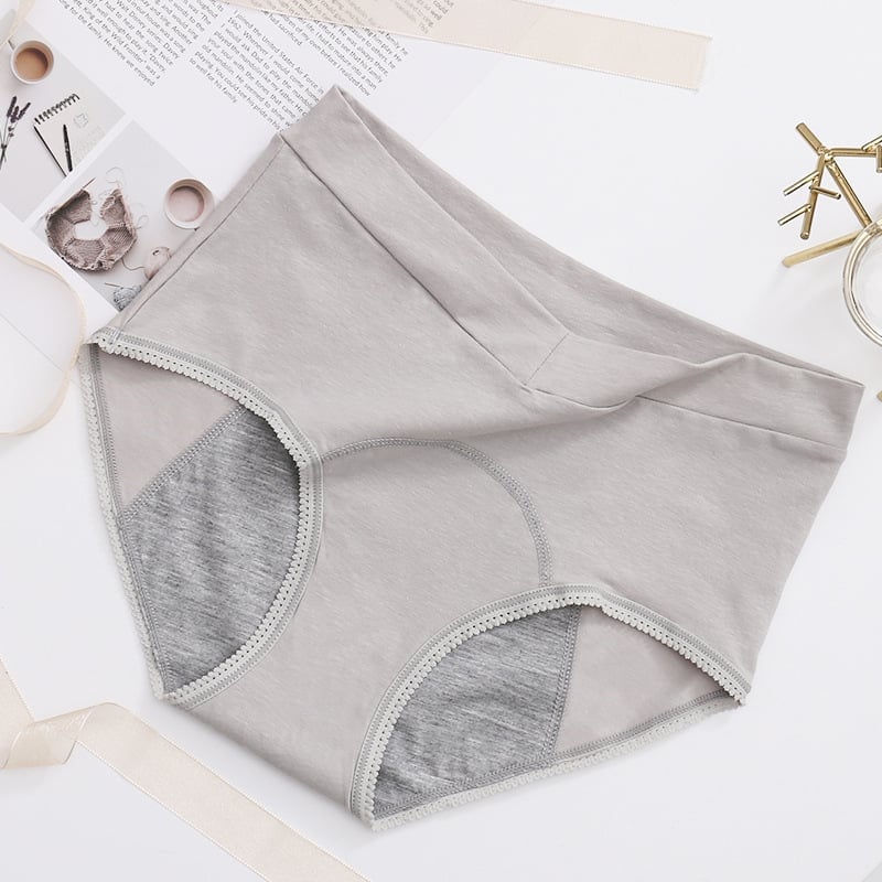 Dames Lekvrije Onderbroek | Hoog Taillemodel | Absorberend & Herbruikbaar | L-5XL