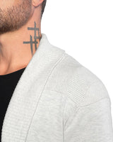 Heren Cardigan Vest | Slim Fit | Lichtgewicht | Shawl Kraag