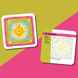 Haak Kaarten Deck | 50 Ontwerpkaarten + 37-pagina Boekje | Draagbaar Haakinspiratie Set