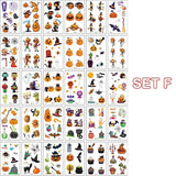 Halloween Tijdelijke Tattoo Stickers | Waterproof | Realistisch & Veilig