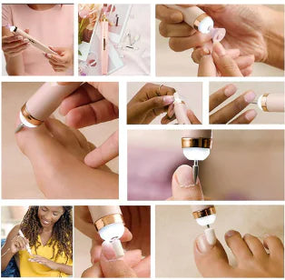 Manicure Machine Kit | Elektrische Nagelvijl met LED | Complete Nail Art Set