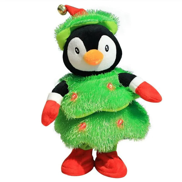 Kerst Knuffel Pop | Zingend & Dansend | Interactieve Kerstdecoratie 40cm