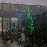 HoloDraai™ | 3D Hologram LED Ventilator Projector | WiFi App-bediening | 224 LEDs | Android & iOS Compatibel