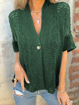 Claudia™ Gebreide Holle Cardigan