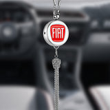 Auto-logo parfumhanger | Kristal & zinklegering | Sprankelende decoratie & cadeau-idee
