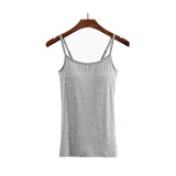 ComfortabelDragen™ Profiteer van 50% korting op deze comfortabele tanktop met ingebouwde bh.