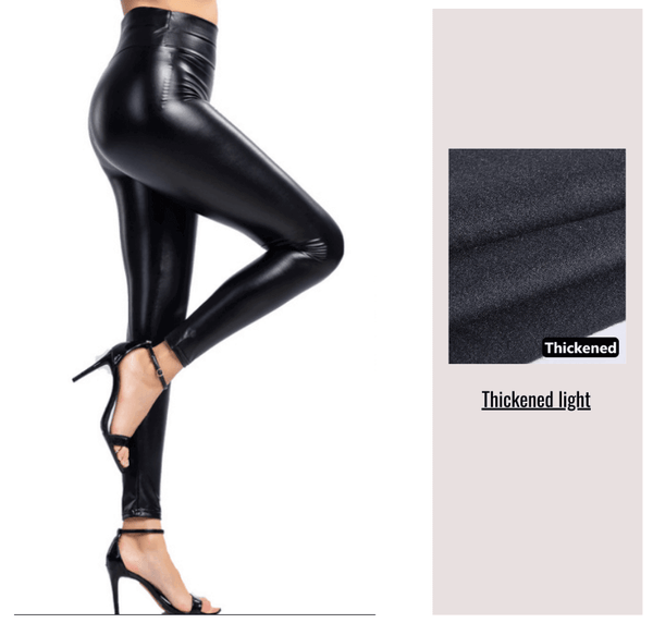 Dames Leggings | Slim Fit | Hoogwaardig Kunstleer | Superstretch