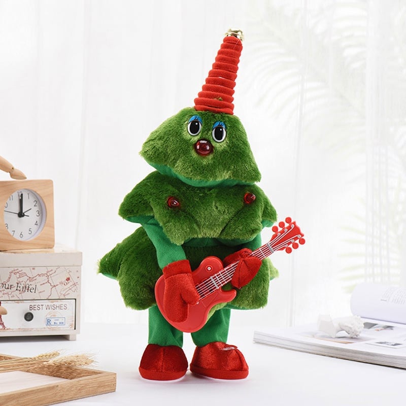 Kerst Knuffel Pop | Zingend & Dansend | Interactieve Kerstdecoratie 40cm