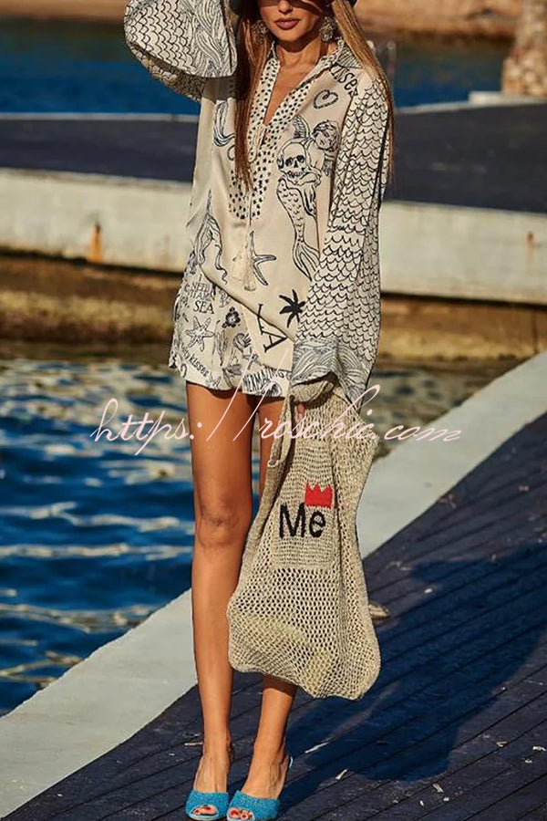 Veronika™ Zomer Satijnen Shorts Set