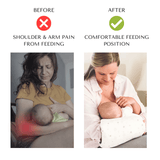 1+1 Gratis | VoedGemak™ Arm-Besparende Verpleegkussen