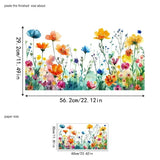 1+1 Gratis | FloraDecoratie™ Herbruikbare Raamstickers