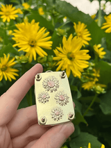 Mini Bloemenpers | Handgemaakt | Compact Formaat 35x50mm | Inclusief Herbarium Droogpapier