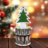 Kerst Geldhouder Ornament | Houten Decoratie | Handgemaakt Cadeau Idee