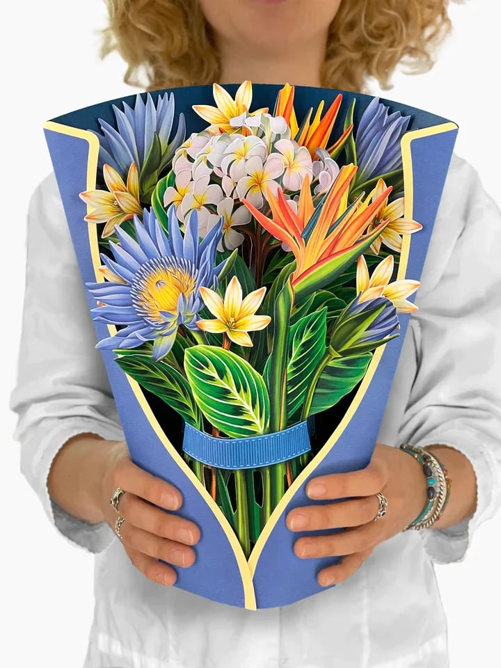 BloeiKaart™ Een Boeket zo Groot als Uw Liefde